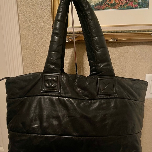 Chanel Coco Cocoon Zipped Tote Lambskin
Large black reversible - Picture 4 of 16